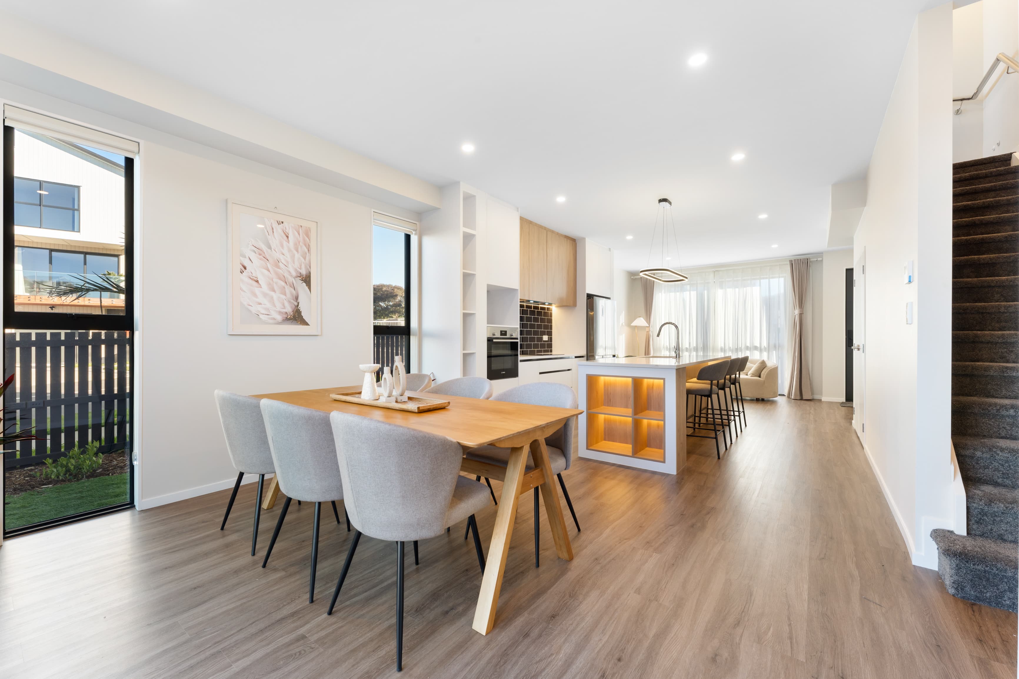 Lot 23 open-plan living, kitchen and dining